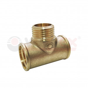 VF.132.L.034 Valfex Тройник (внутр.-наруж.-внутр.)