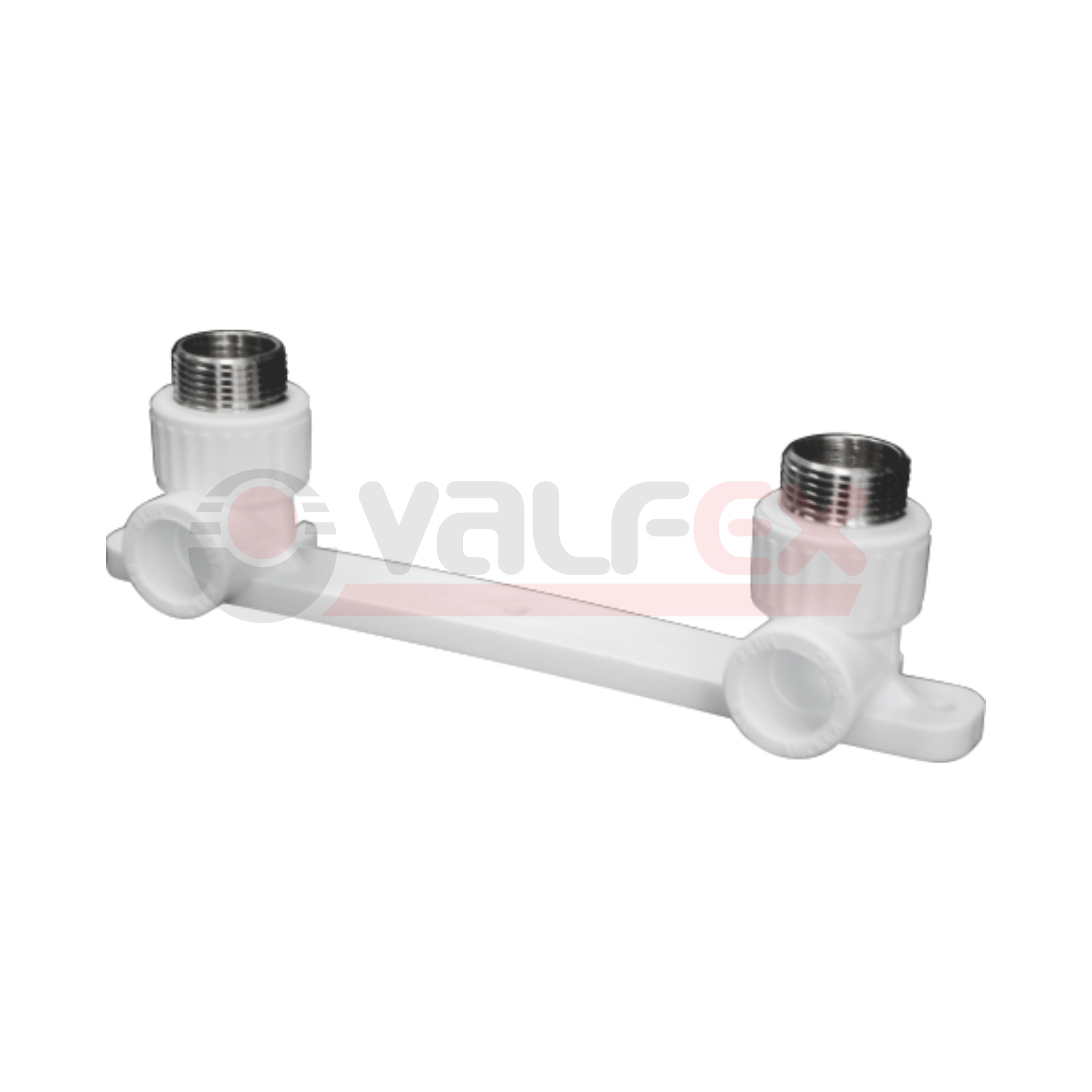 10124320 Valfex Комплект настенный для смесителя с наружной резьбой 