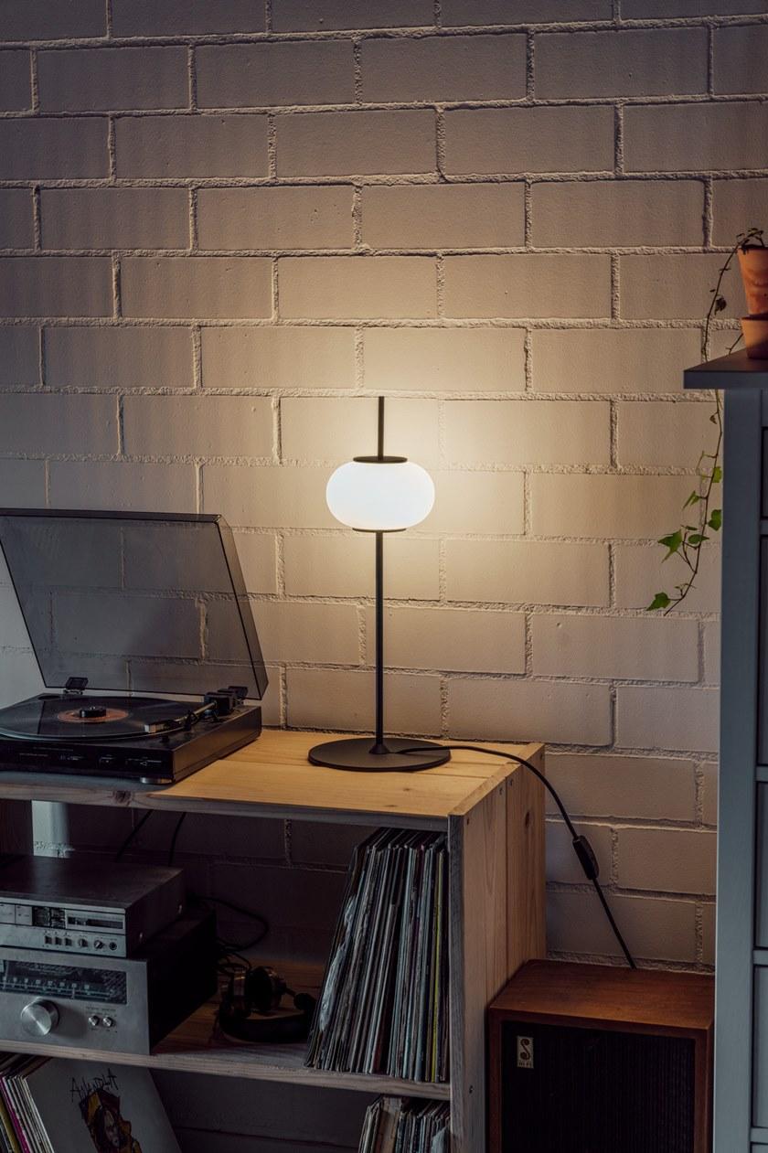 Milan Iluminacion Настольная лампа прямого света из стали и стекла Astros 6932 - Вид №1