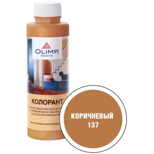 Колорант Husky Olimp акриловый 500 мл цвет №137 коричневый 84391840 STLM-2078308