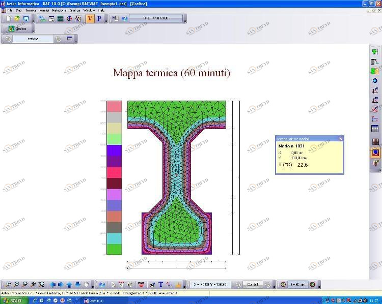 Aztec Informatica Расчет огнестойкости конструктивного элемента sun-id-1481105