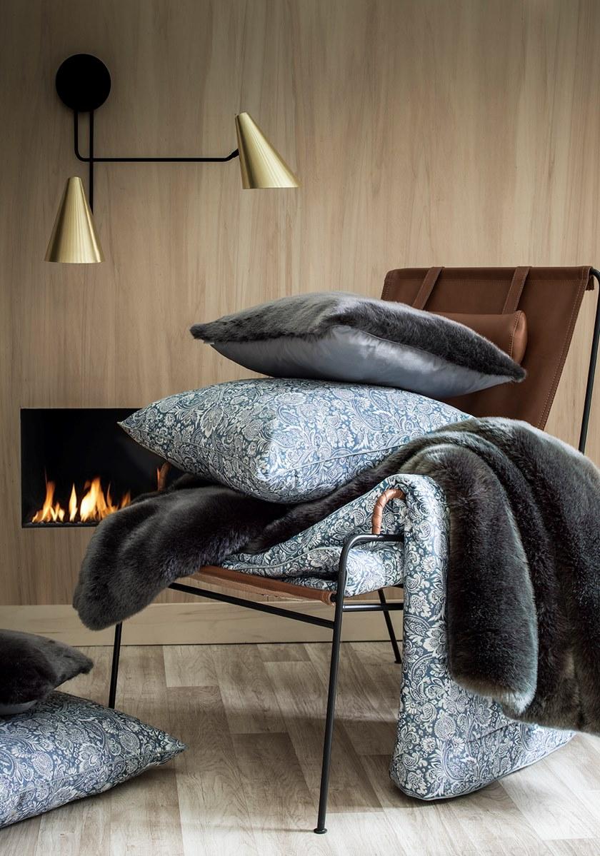 Alexandre Turpault Двустороннее покрывало из дамасского хлопка Sauvage sun-id-1424288 - Вид №1