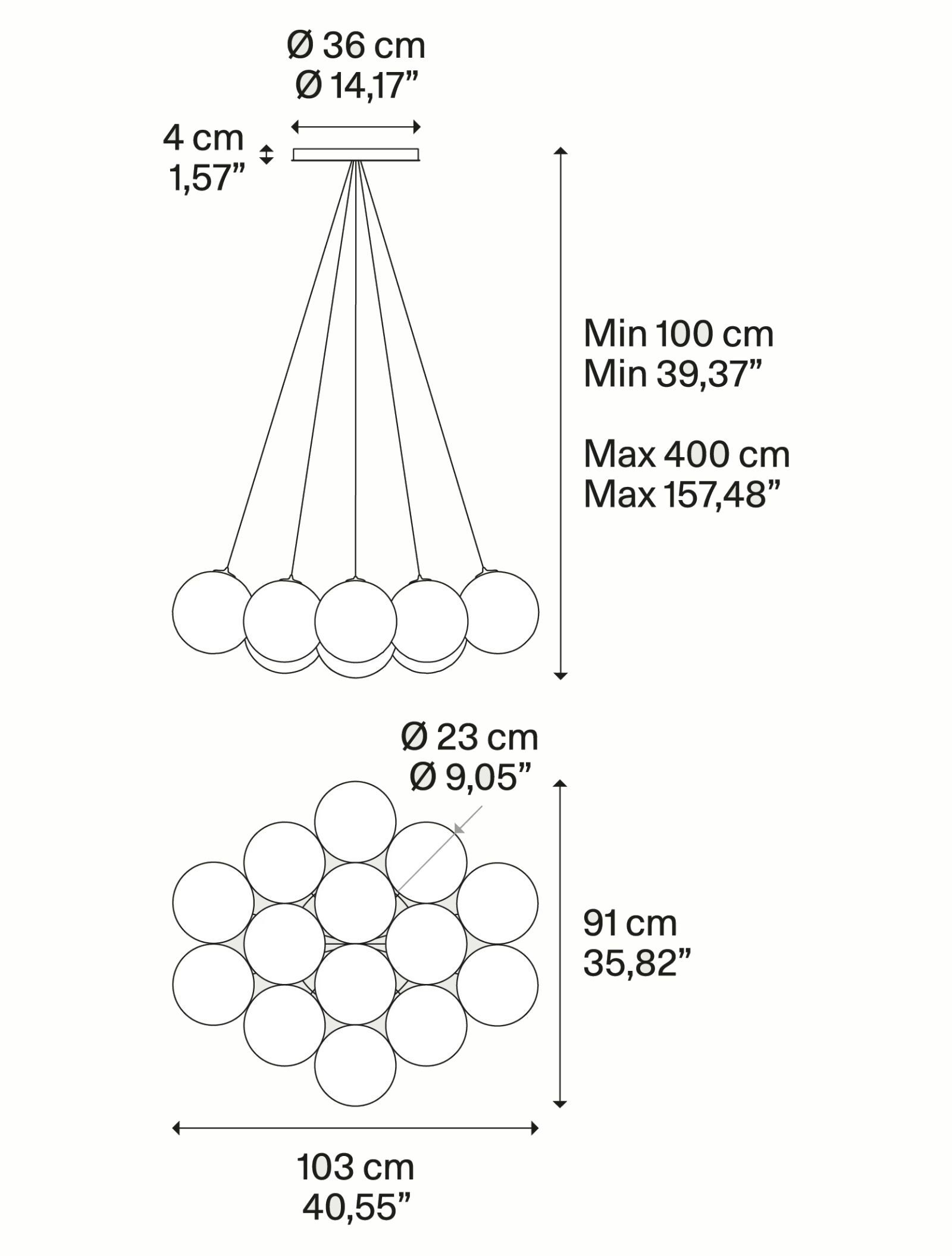 Выдувное стекло светодиодный подвесной светильник Lodes ARCH-00026796 - Вид №10