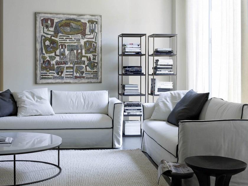 Meridiani Открытый отдельно стоящий металлический книжный шкаф Hardy sun-id-1507440 - Вид №1