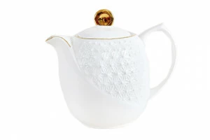 Чайник заварочный The snow Queen 600 мл круг КОРАЛЛ THE SNOW QUEEN 029649 Белый
