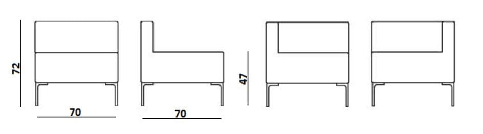 Кресло для контракта Quinti Sedute ARCH-00120795 - Вид №2