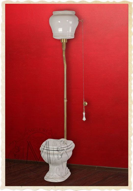 ML.MLD-25.711.D3.BR/ML.MLD-25.728.D3.BR Компакт унитаз с бачком Хромированный Migliore  Италия  - Вид №1