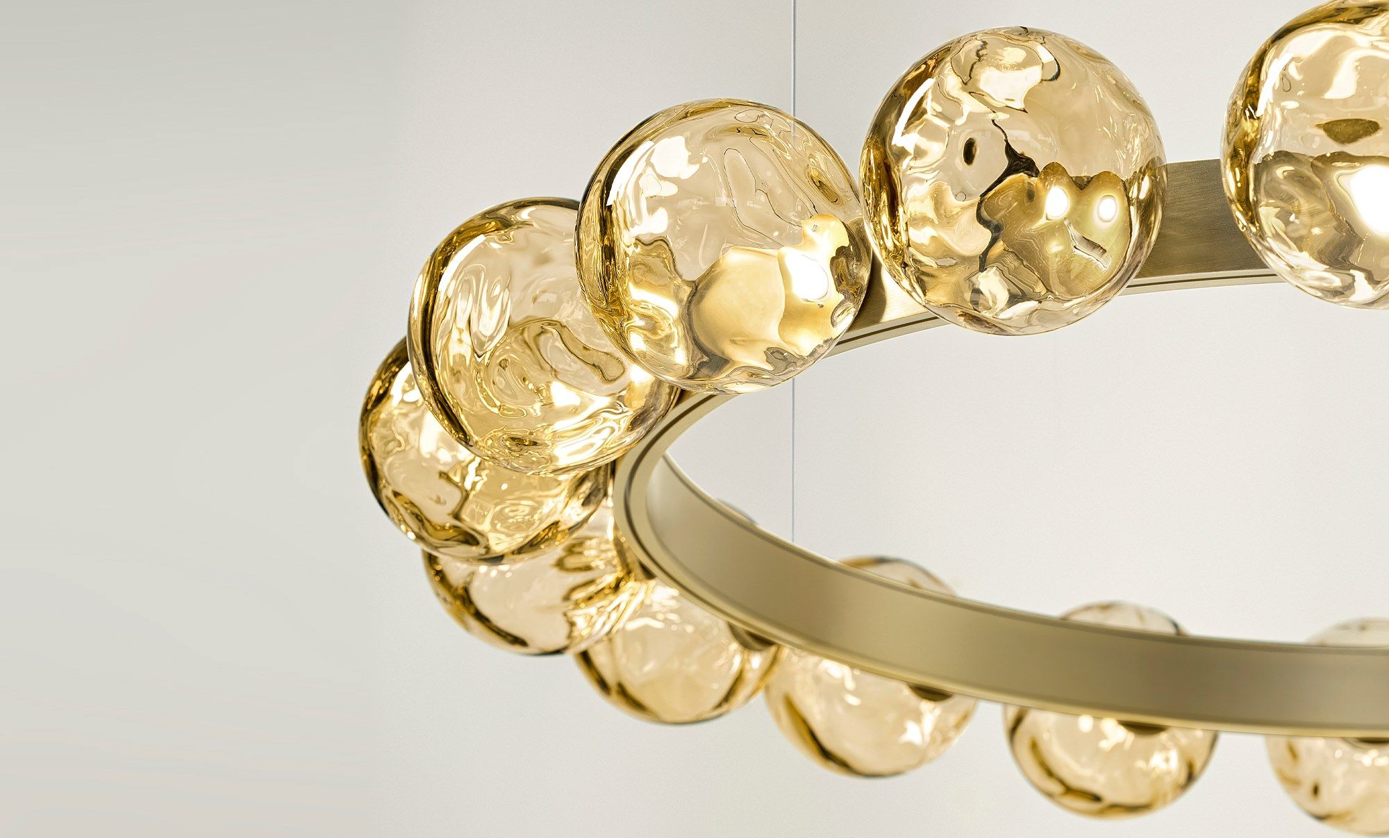 Выдувное стекло светодиодный подвесной светильник Panzeri Muranè R ARCH-00045083 - Вид №23