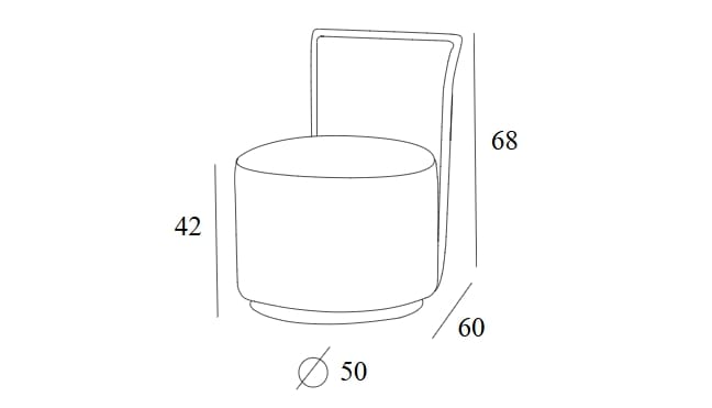 Тканевое кресло Collett & Victor JAZZ ARCH-00025524 - Вид №2