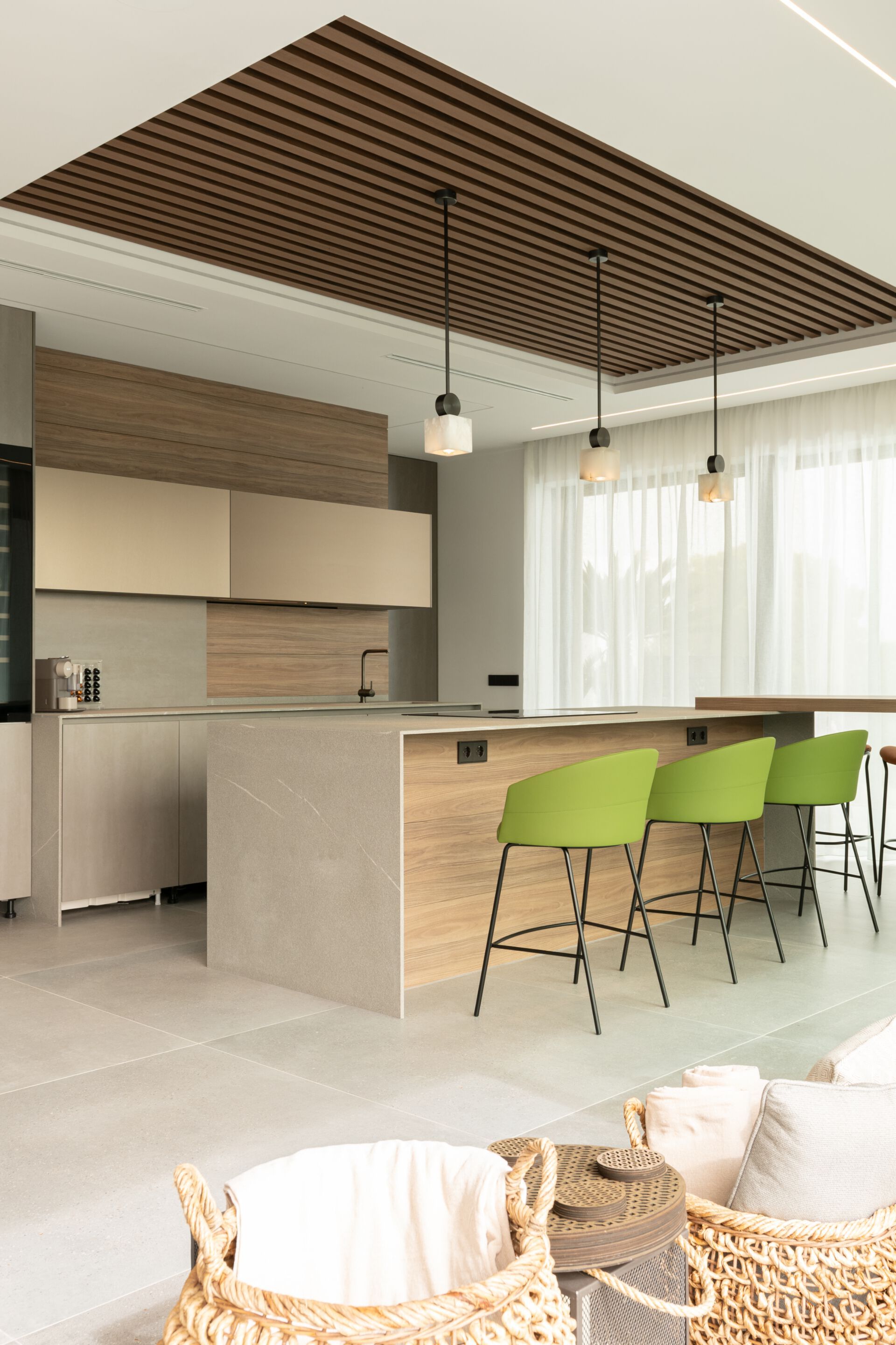 Полная система подвесного потолка Woodn Greenwood Woodn Modulatus ARCH-00042428 - Вид №7