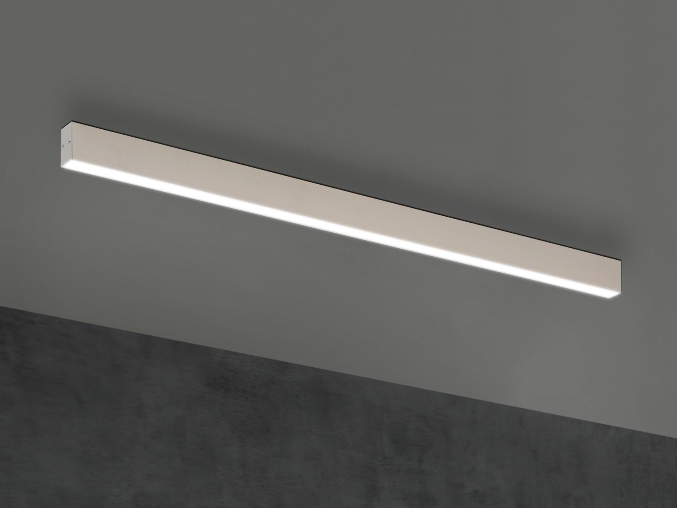 Алюминиевый потолочный линейный профиль освещения для светодиодных модулей Olé Lighting Ti-Zas ARCH-00027865