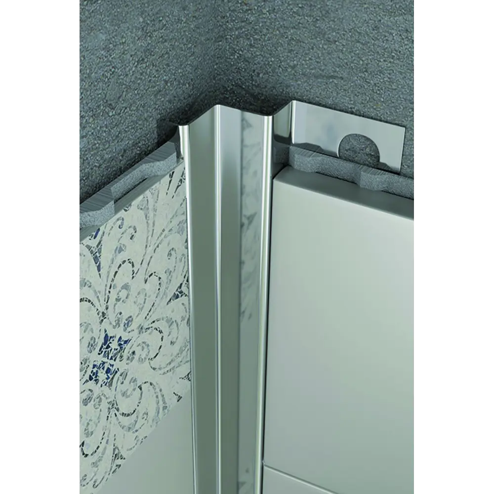 Профиль окантовочный 270 см ПК 6-10НСП.2700.001 нержавеющая сталь цвет серый Santreyd STLM-2142527