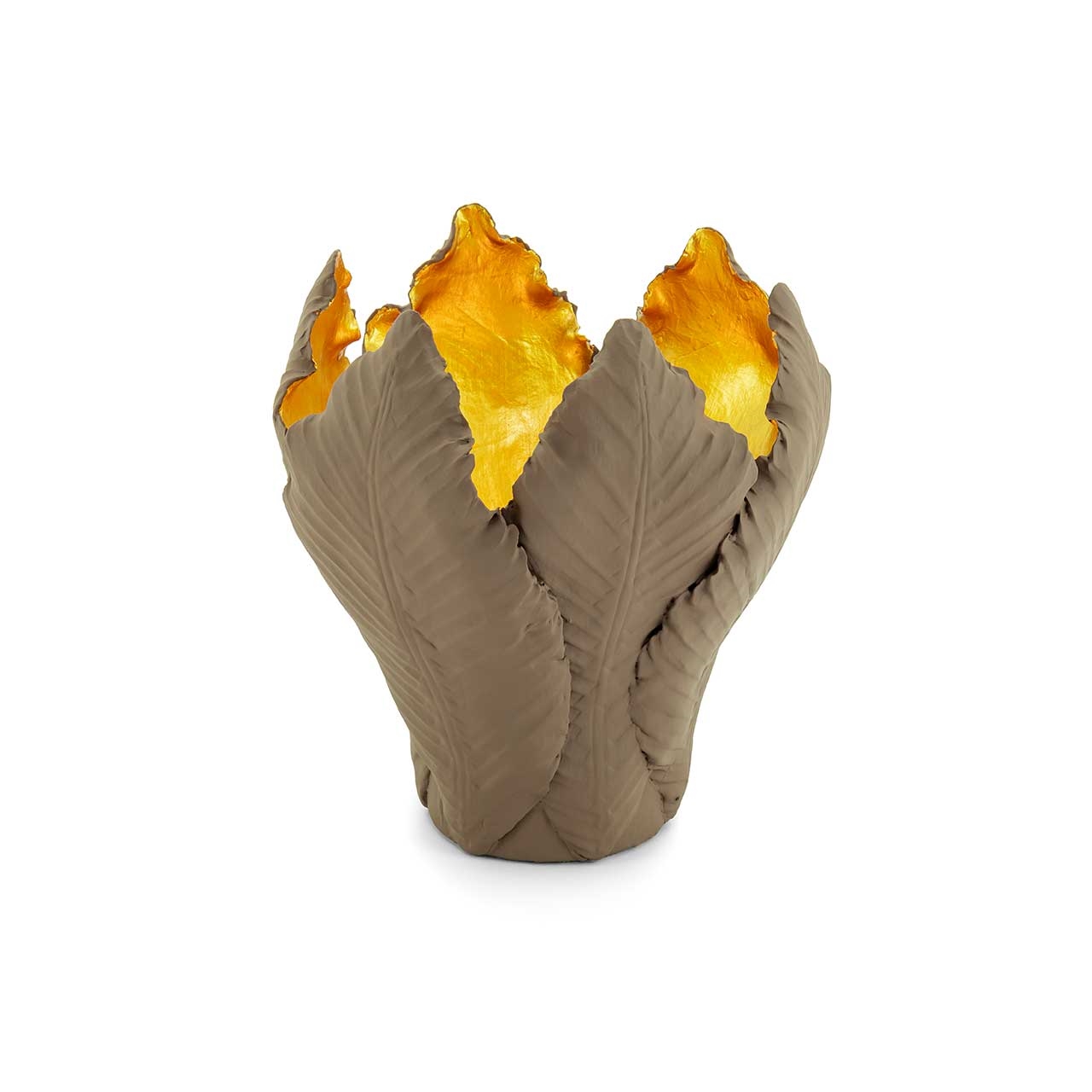 300050,93 ABHIKA ПОДСВЕЧНИК ТЮЛЬПАН BLACK/GOLD 300050.93 - Вид №10