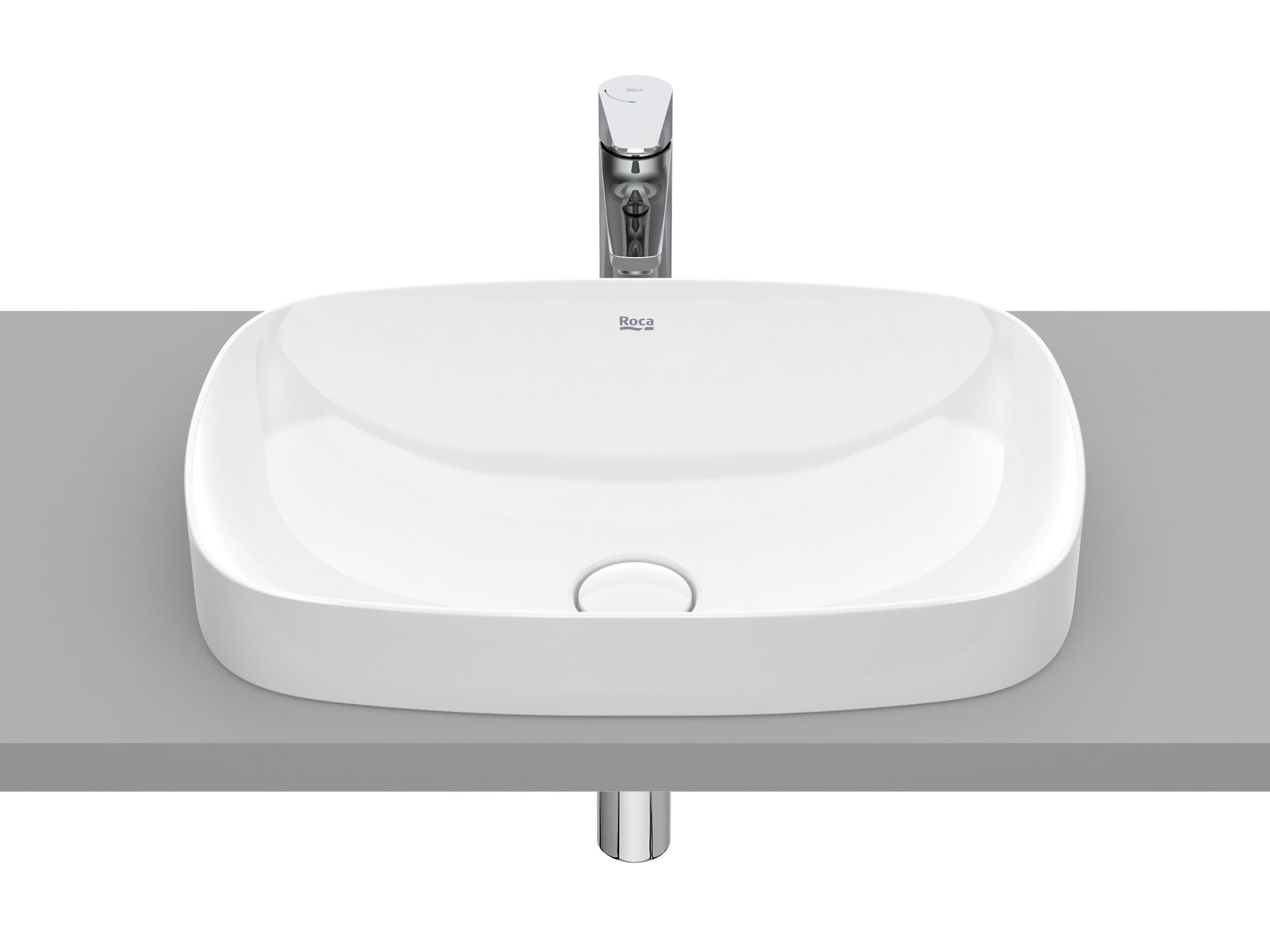 Керамический одношаговый умывальник Roca Inspira ARCH-00061024