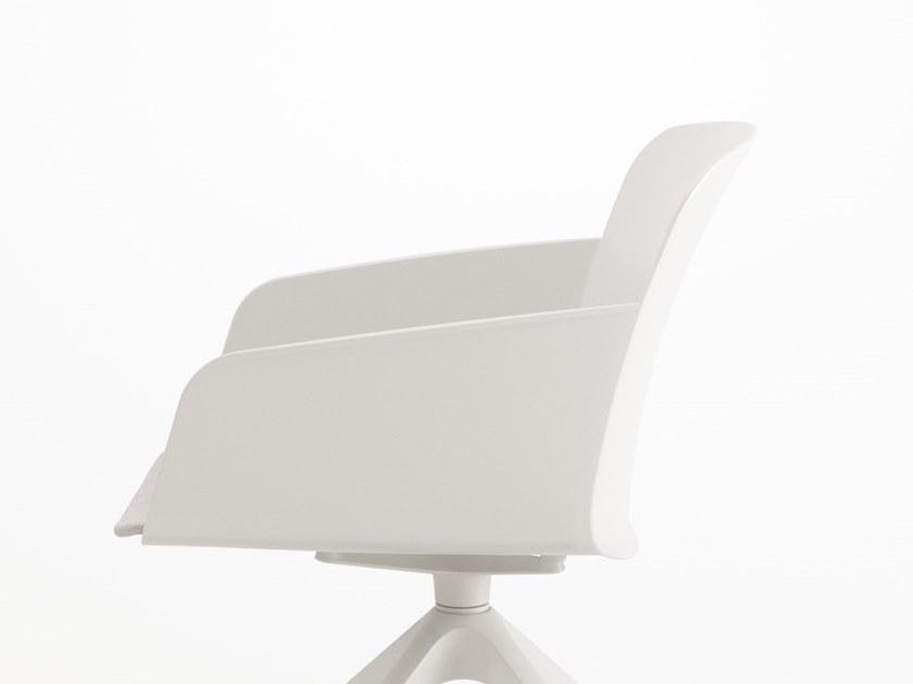 VAGHI Стул полипропиленовый с подлокотниками Libera Li2ot - Вид №3