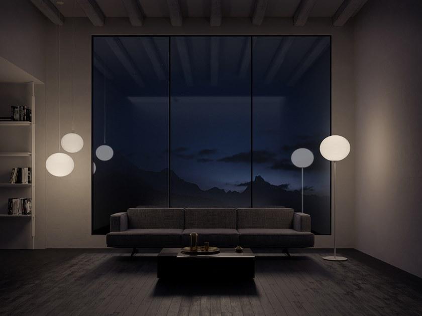 Rotaliana Светодиодная подвесная лампа из дутого стекла Flowglass sun-id-1370878 - Вид №1