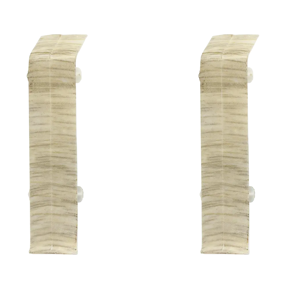 83411579 Соединитель левый и правый Дуб Аликанте 80 мм 2 шт. STLM-0891760 Santreyd 