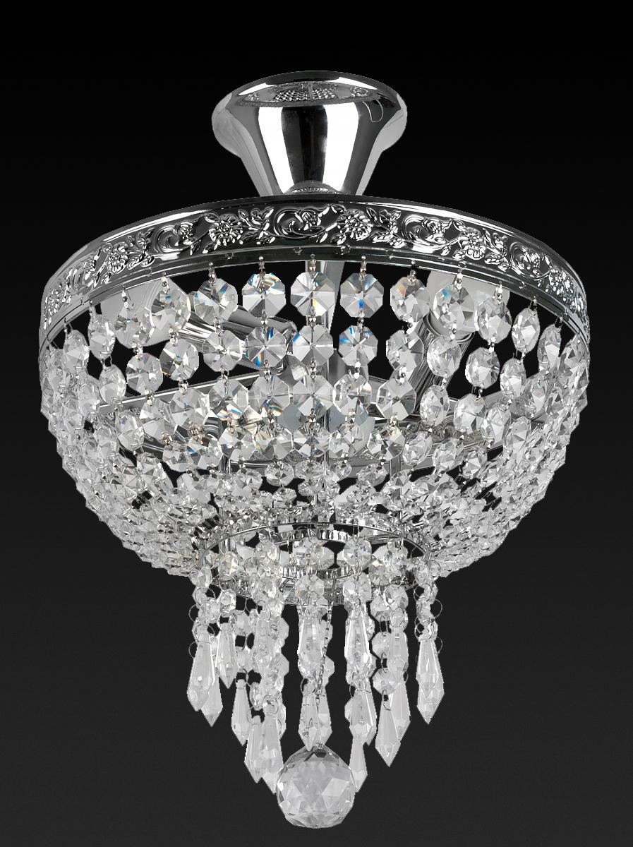 Потолочный светильник Toplight Phillis TL1500X-03CH TOPLIGHT КАСКАДНЫЕ 202107 Прозрачный;хром  - Вид №2