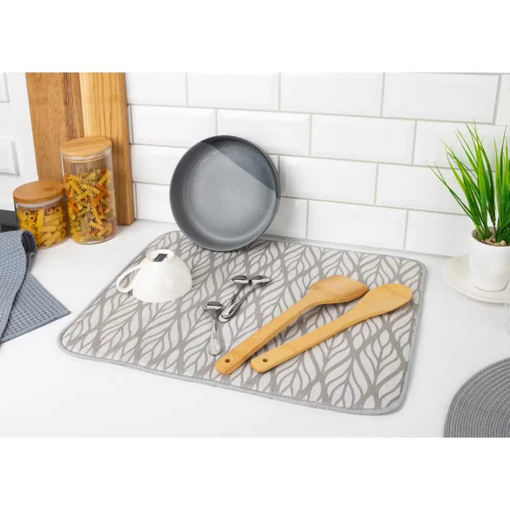 Santreyd Коврик для посуды с рыжим котом — стильная сушилка для кухни 89384213 STLM-1346231 - Вид №3