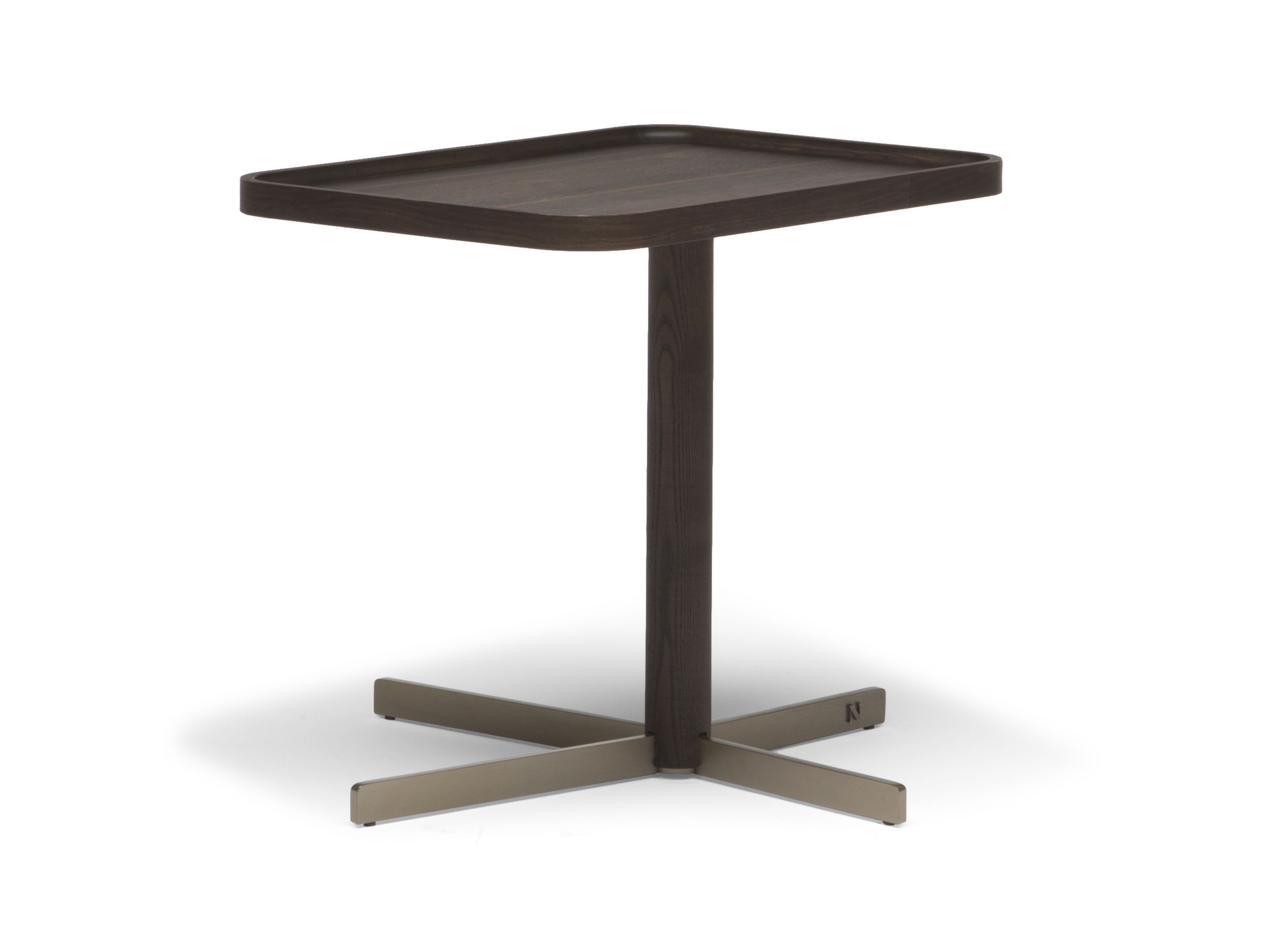 Высокий деревянный прямоугольный журнальный столик Natuzzi Italia Icon ARCH-00069341