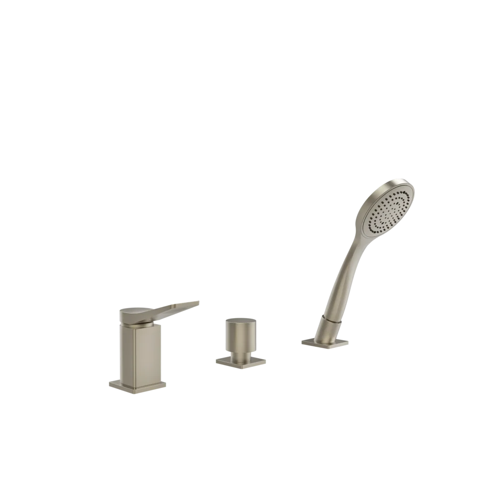 Смеситель для ванны 59043 149 Gessi Rilievo МАТОВЫЙ НИКЕЛЬ FINOX 59043149