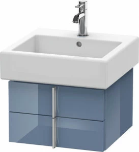 VE620304747 Vero Тумбочка подвесная Каменно-синий глянцевый лак