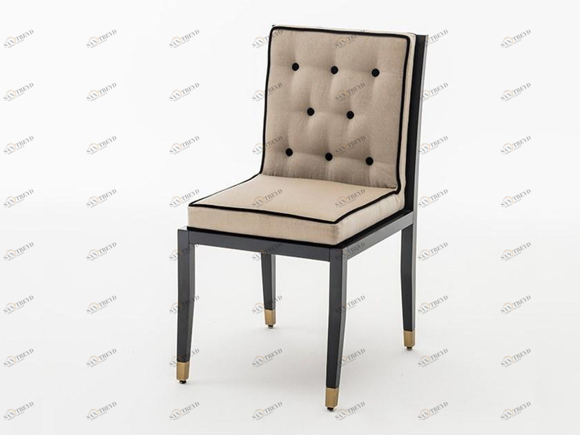 OAK Стул тафтинговый, обитый кожей Milano collection Sc5036