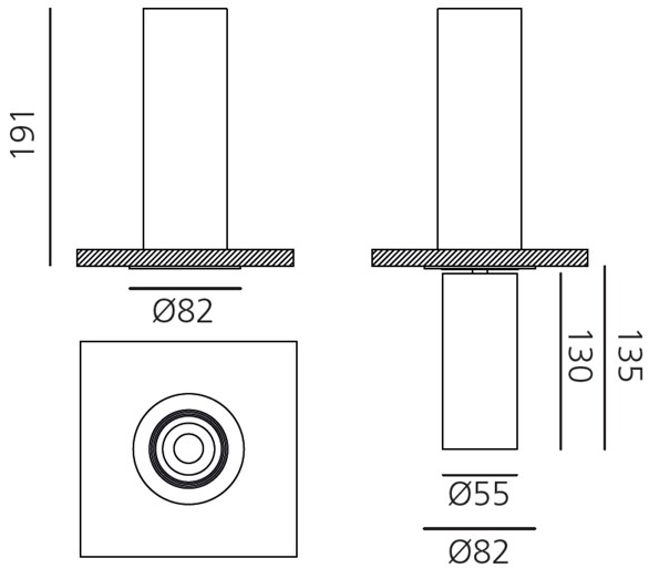 Artemide Регулируемый светодиодный потолочный светильник из алюминия Vector sun-id-1373206 - Вид №2