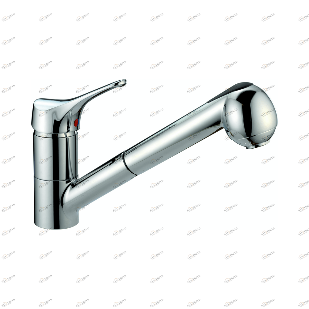 Смеситель для кухни с выдвижным изливом Cisal M3002570