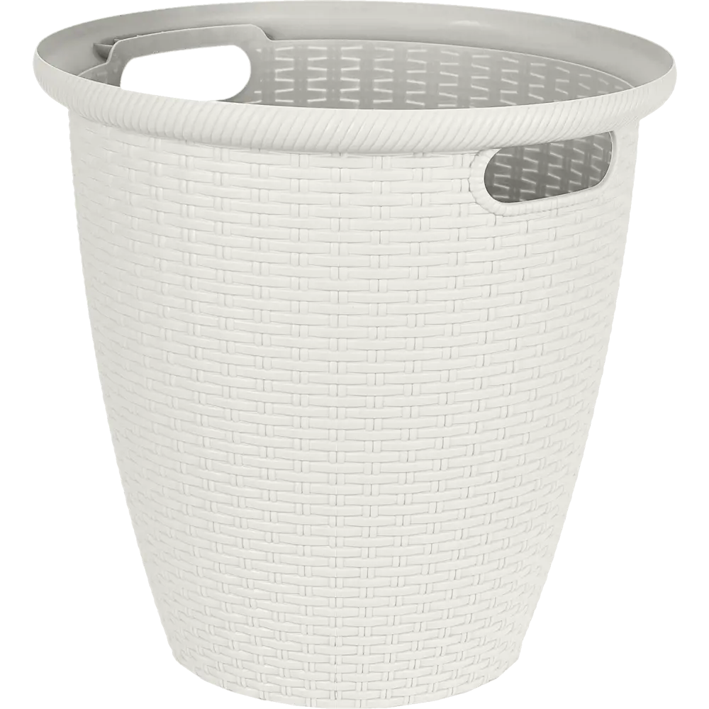 Корзина для белья Keeplex Rattan цвет белое облако 86851585 STLM-2200711 - Вид №2