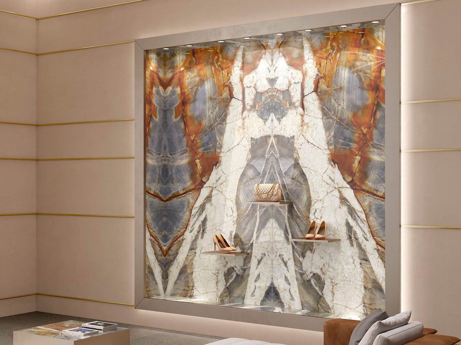 Пол / керамогранит с мраморным эффектом Fiandre Marmi Maximum ARCH-00117633 - Вид №1