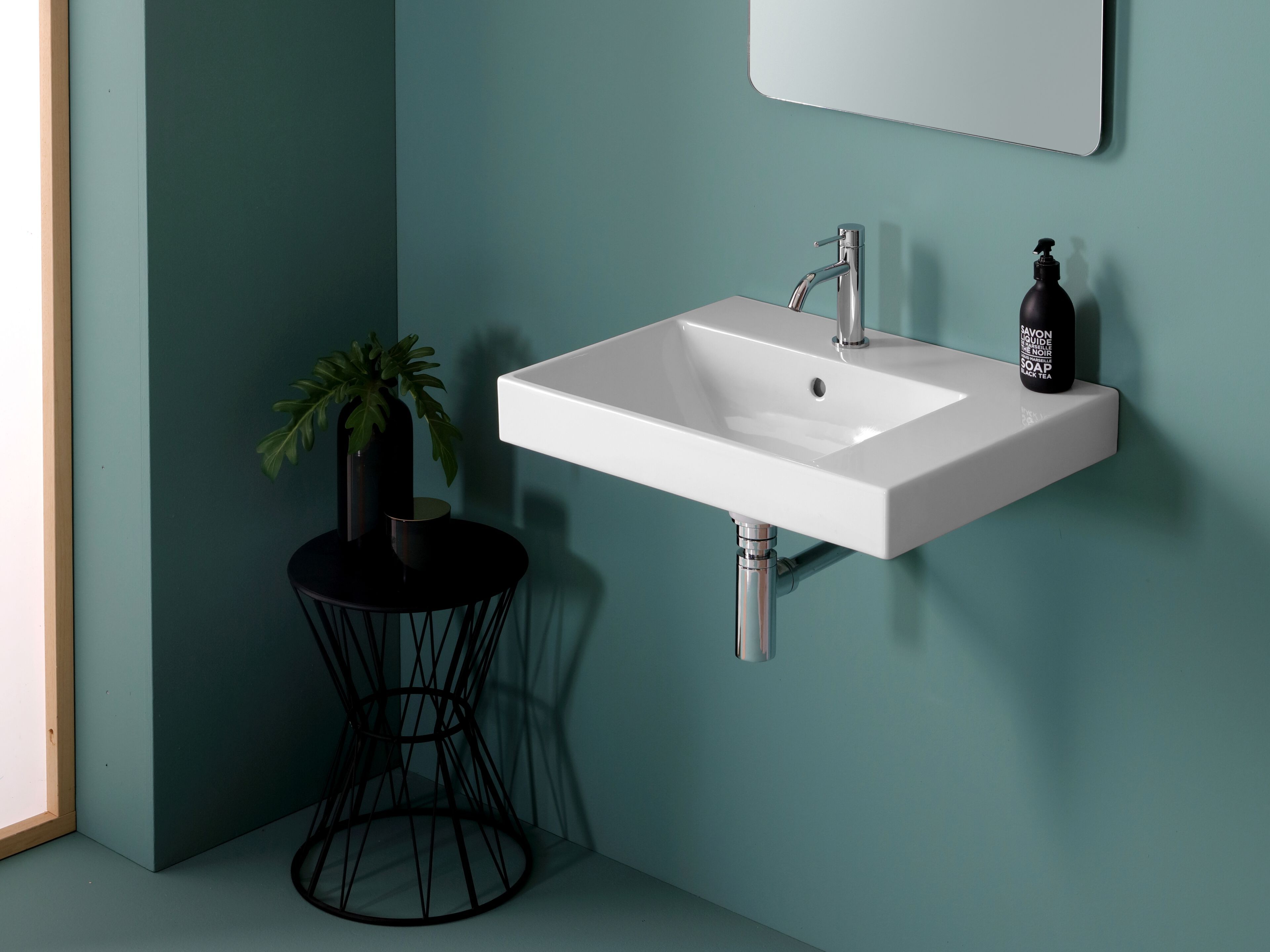 Керамическая прямоугольная подвесная раковина Olympia Ceramica все evo ARCH-00066354 - Вид №1