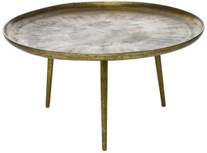 Pols Potten Круглый алюминиевый журнальный столик  390-070-074