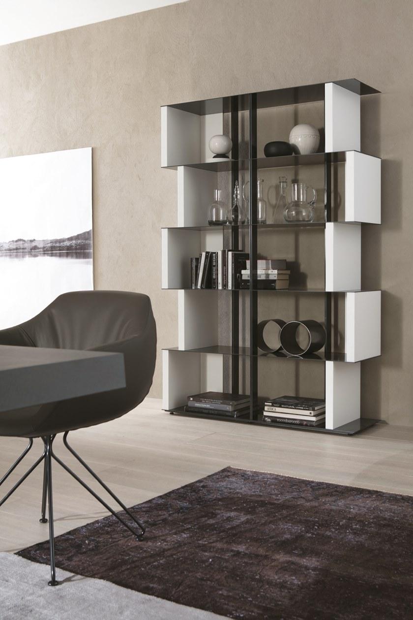 Ozzio Italia Книжный шкаф отдельно стоящий модульный  X028  - Вид №12