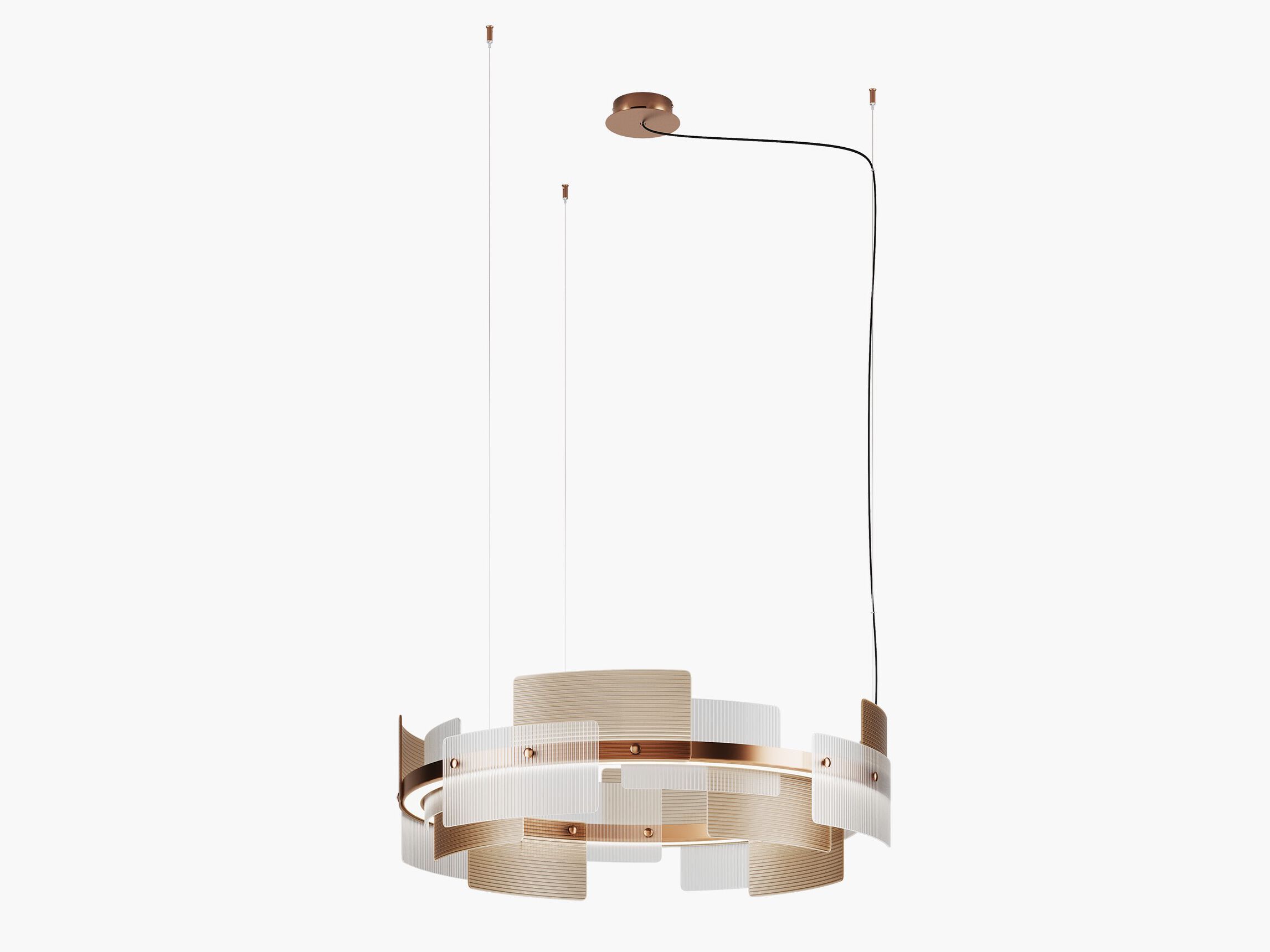 Металлический светодиодный подвесной светильник Italamp HALO ARCH-00128429