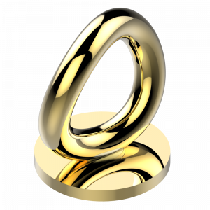 G4P-35 Вентиль 1/2", устанавливаемый на борту Thg-paris Серия "О" Золото