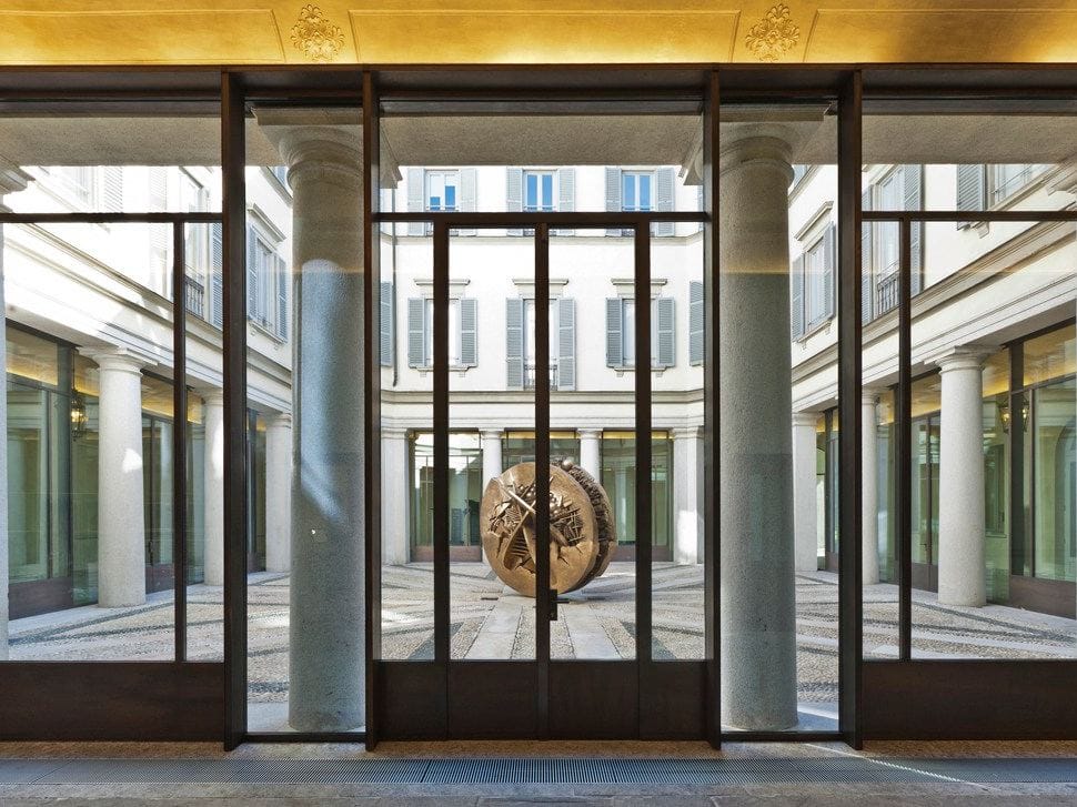 Металлическая тепловая резка распашная дверь-окно Capoferri Serramenti M55 ARCH-00026361