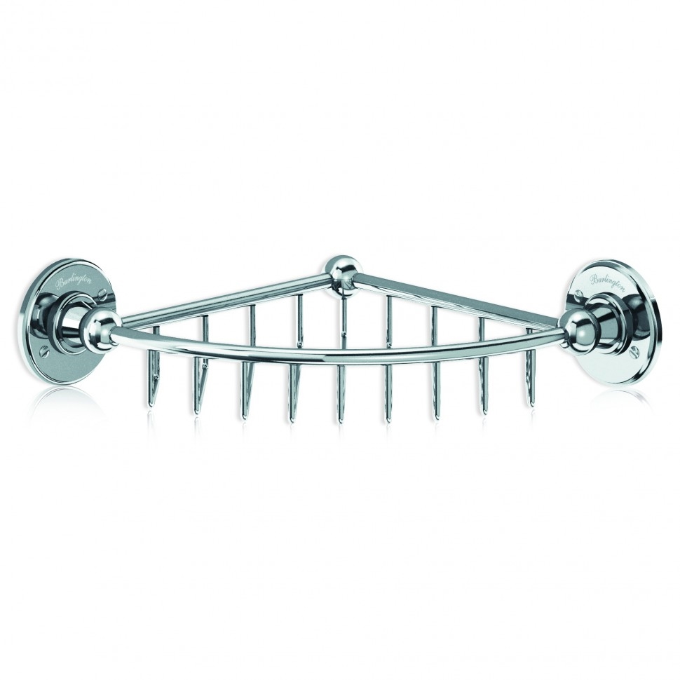 Burlington Угловая корзина глубиной 36 мм Хром A21 CHR  - Вид №1