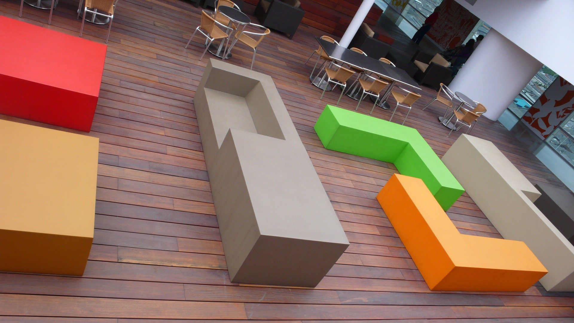 Угловая скамья из пены QM Quinze & Milan ARCH-00037527 - Вид №2