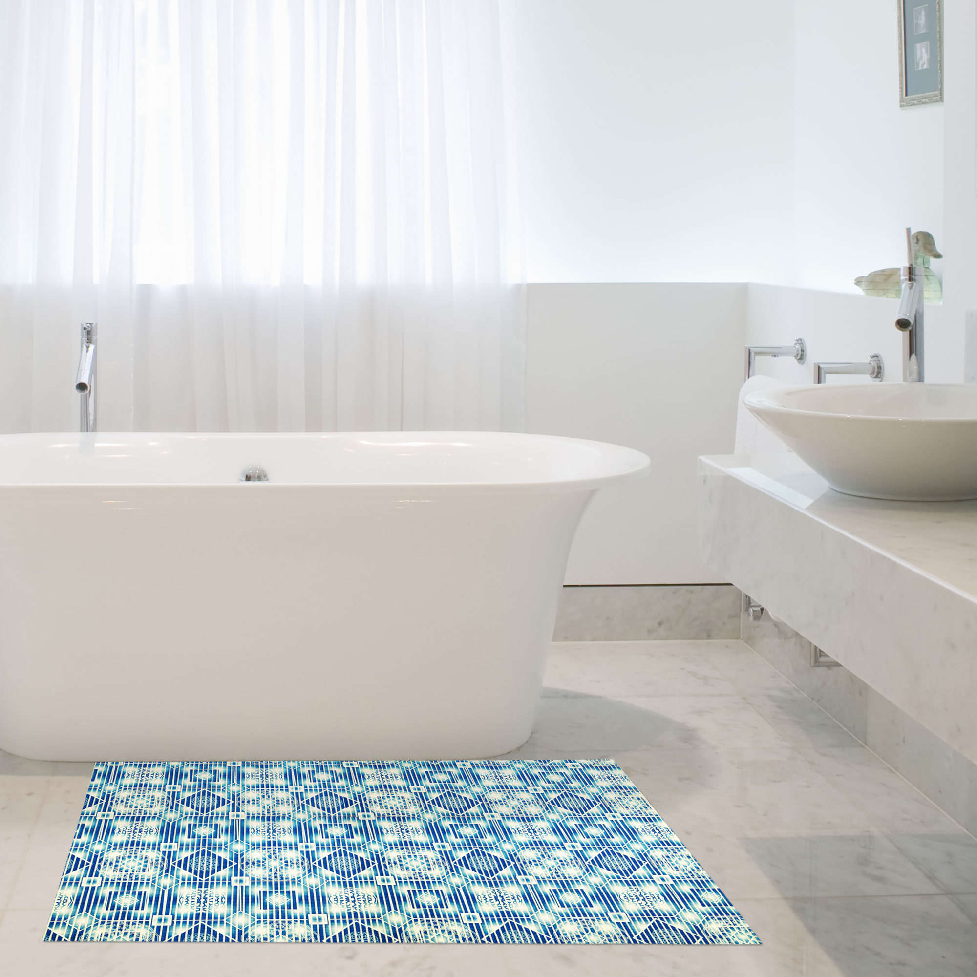 81955718 Дорожка ковровая ПВХ 65 см цвет синий Santreyd  - Вид №4