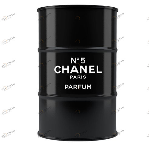 Бочка металлическая декоративная Chanel №5 black L STARBARREL  014404 Черный 
