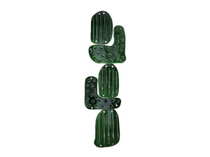 Декоративный глиняный настенный предмет