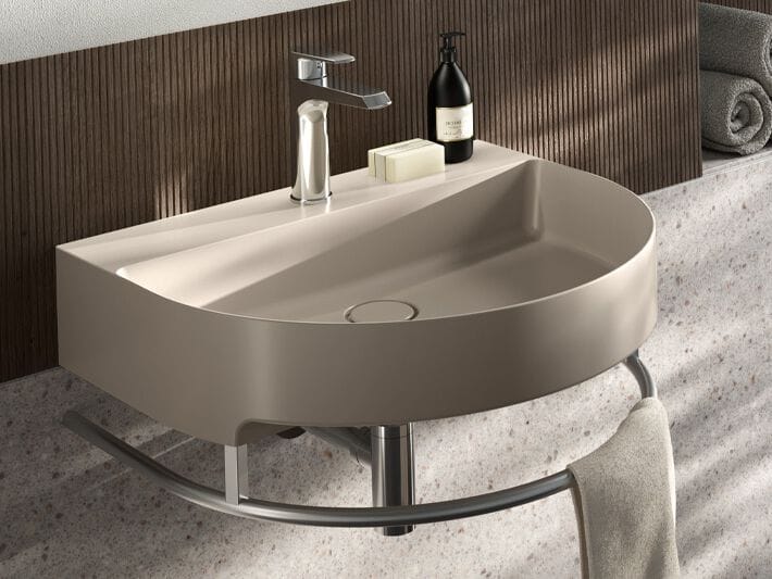 Керамическая столешница с держателем для полотенец Gruppo Geromin Arko ARCH-00145916