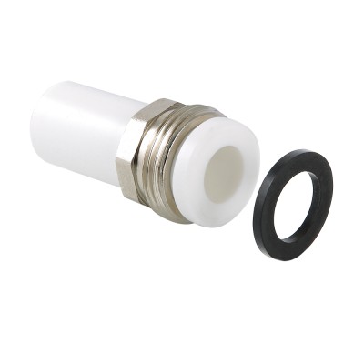 VTp.721.0.03207 Фитинг полипропиленовый – патрубок под накидную гайку Valtec 32 мм x 1 1/4" 