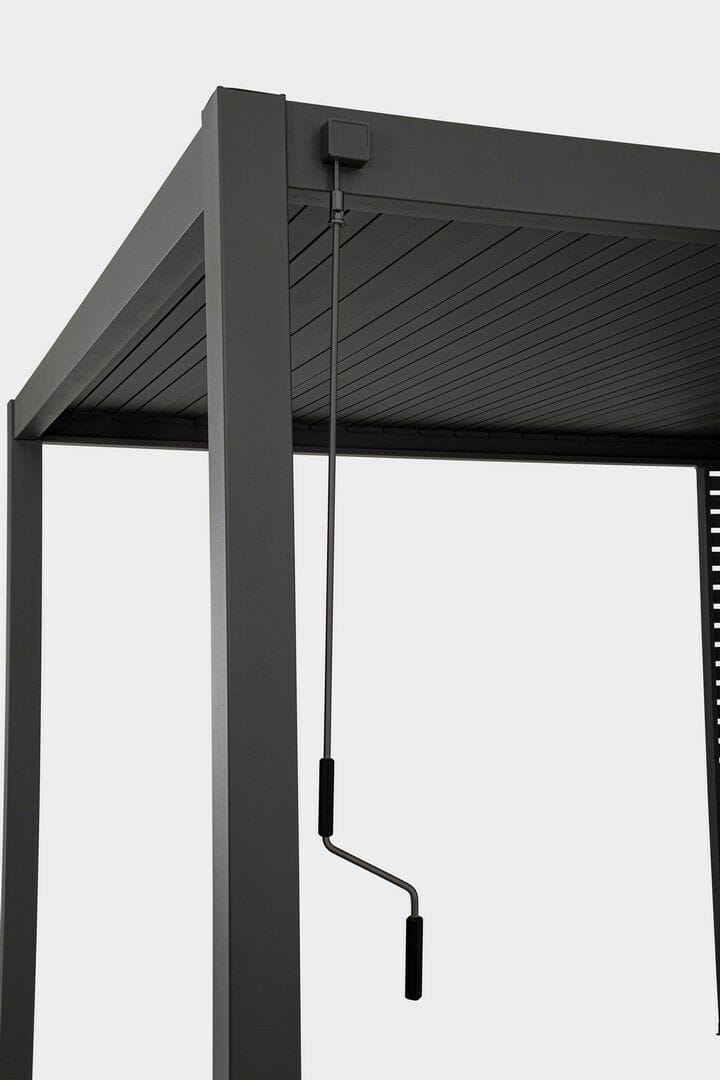 Самонесущая пергола из алюминия с поворотными пластинами BIZZOTTO OCEAN ARCH-00042235 - Вид №34