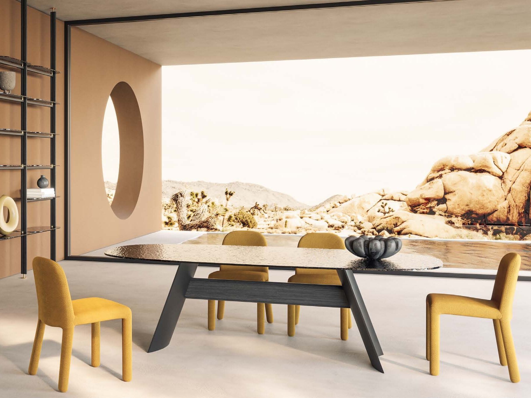 Овальный обеденный стол Naturedesign Origin ARCH-00033821 - Вид №3