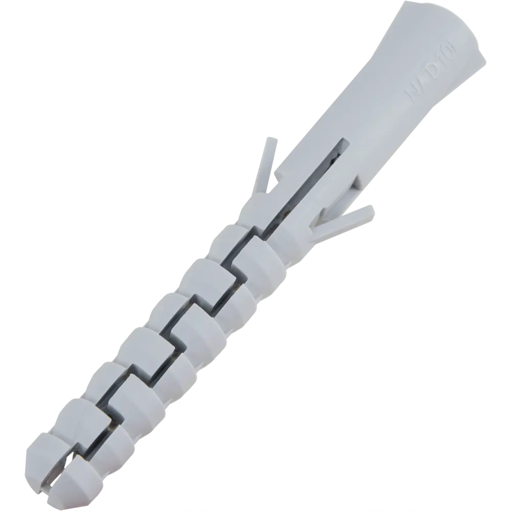 Дюбель для полнотелых материалов Standers 10x80 мм нейлон цвет серый 45 шт STLM-2177451 - Вид №1