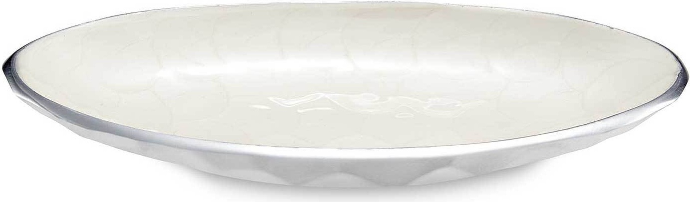 10565966 Julia Knight Блюдо овальное Julia Knight "Бриллиант" 23см (белое) Алюминий 