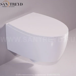 LFT18BIANCO Подвесной унитаз настенный Белый Simas LFT Spazio Италия