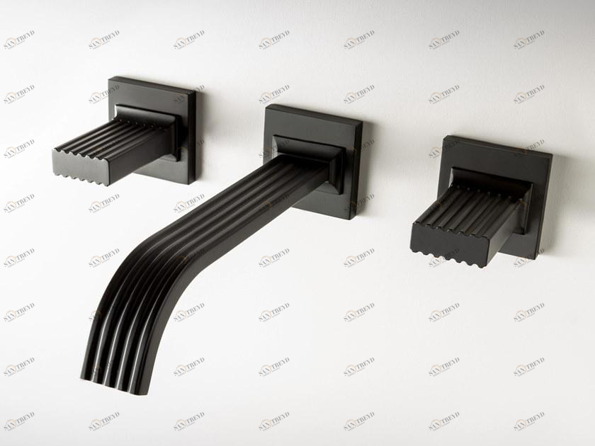 Rubinetterie Treemme Смеситель для умывальника из латуни с 3 отверстиями Kea sun-id-1484340